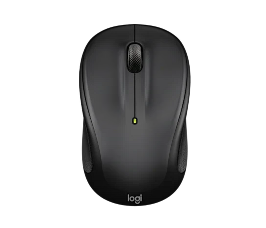 Logitech M325S Wireless Mouse | Compact 2.4 GHz USB Optical Mouse with Micro‑Precise Scrolling | 5 Buttons | 1000 DPI & Up to 18‑Month Battery Life