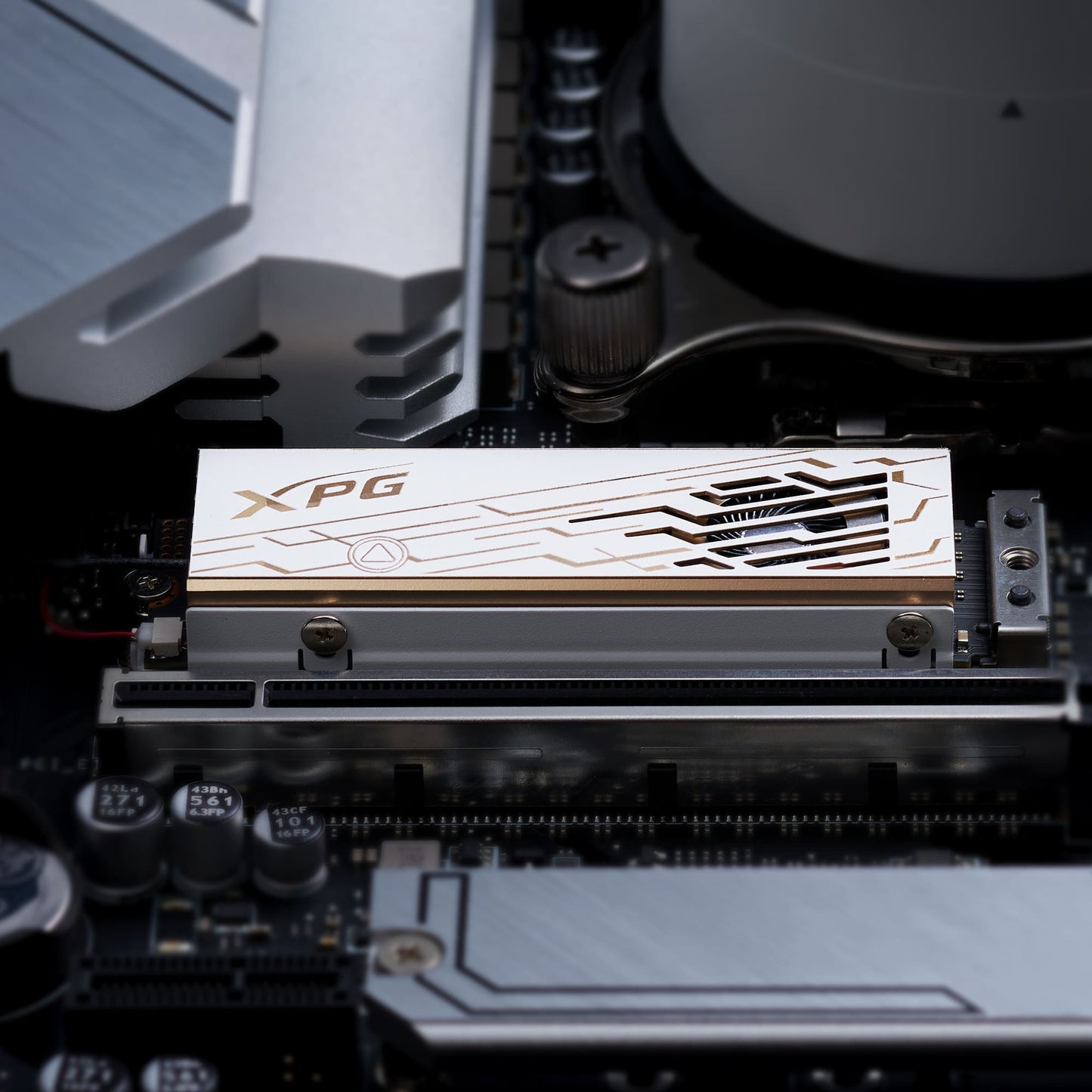 XPG MARS 980 PRO PCIe Gen5 x4 M.2 2280 SSD – Active Turbo-Fan Cooling, 14,000/13,000 MB/s, 1TB, PS5-Compatible