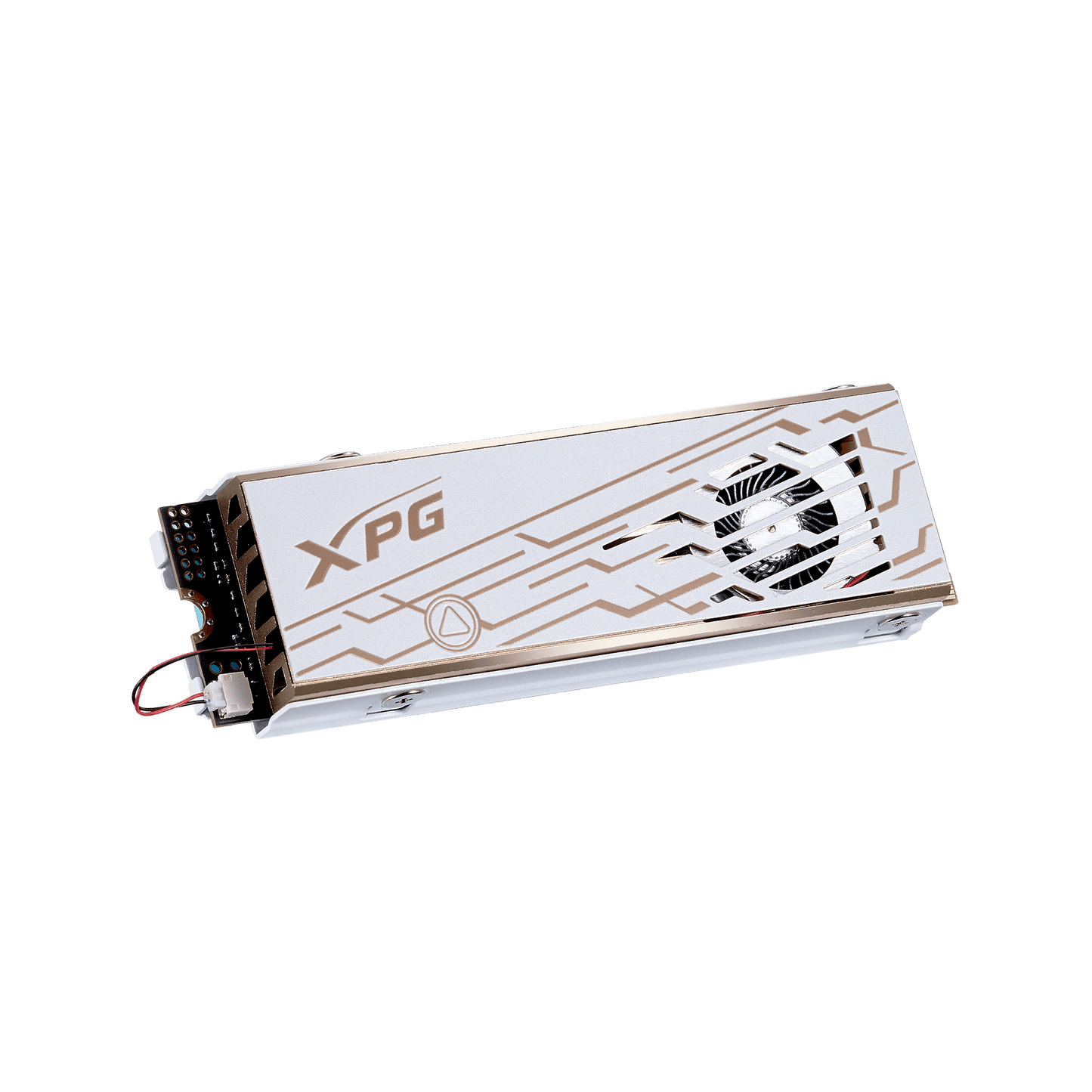 XPG MARS 980 PRO PCIe Gen5 x4 M.2 2280 SSD – Active Turbo-Fan Cooling, 14,000/13,000 MB/s, 1TB, PS5-Compatible