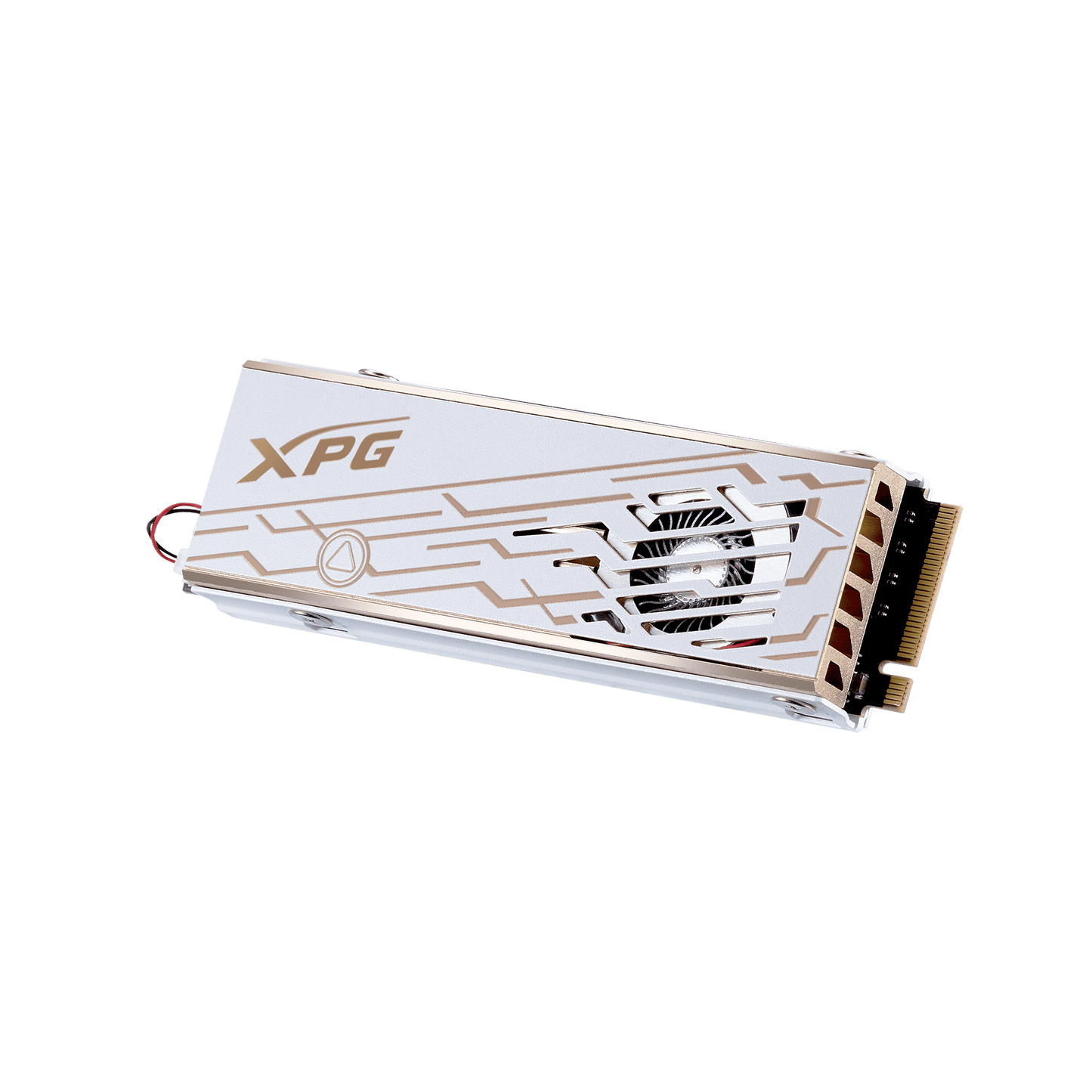 XPG MARS 980 PRO PCIe Gen5 x4 M.2 2280 SSD – Active Turbo-Fan Cooling, 14,000/13,000 MB/s, 1TB, PS5-Compatible