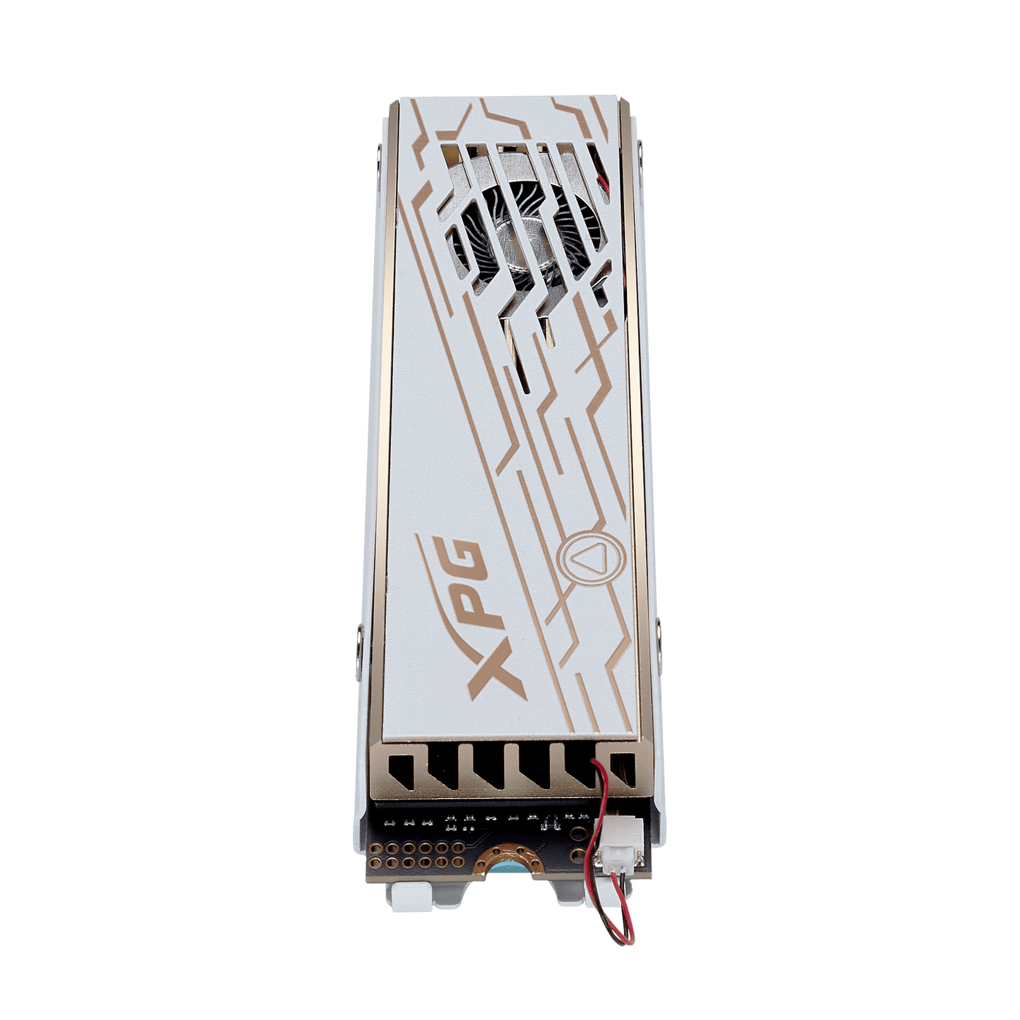 XPG MARS 980 PRO PCIe Gen5 x4 M.2 2280 SSD – Active Turbo-Fan Cooling, 14,000/13,000 MB/s, 1TB, PS5-Compatible