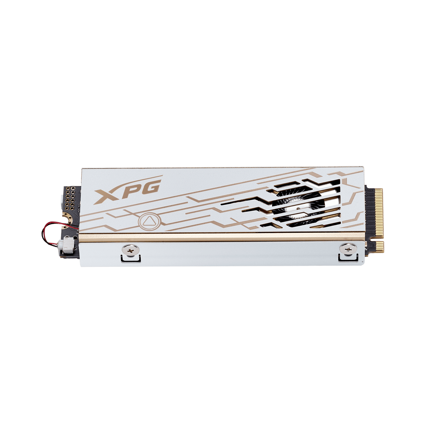 XPG MARS 980 PRO PCIe Gen5 x4 M.2 2280 SSD – Active Turbo-Fan Cooling, 14,000/13,000 MB/s, 1TB, PS5-Compatible
