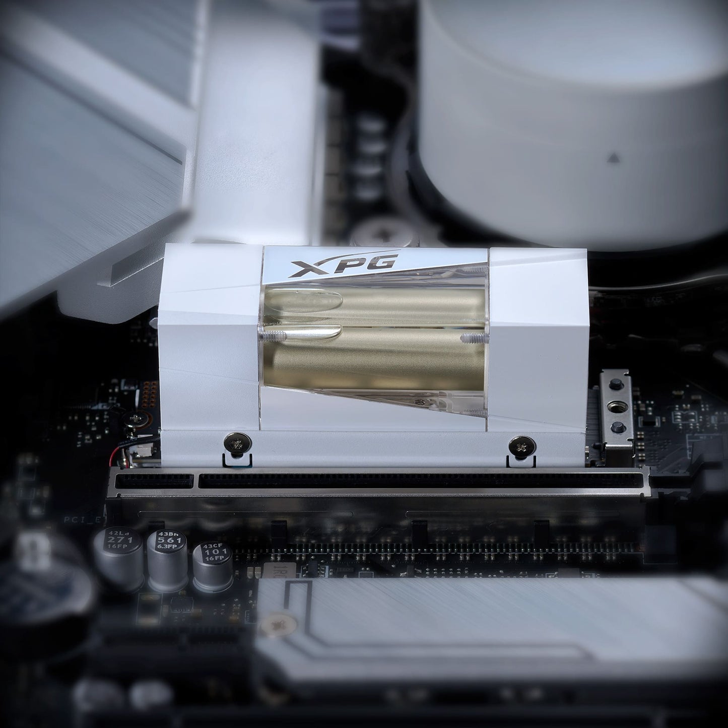 XPG MARS 980 STORM 1TB Gen5 PCIe M.2 SSD – Up to 14,000MB/s Read, Hybrid Liquid-Fan Cooling, DRAM Cache, 232-Layer 3D NAND