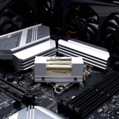 XPG MARS 980 STORM 1TB Gen5 PCIe M.2 SSD – Up to 14,000MB/s Read, Hybrid Liquid-Fan Cooling, DRAM Cache, 232-Layer 3D NAND