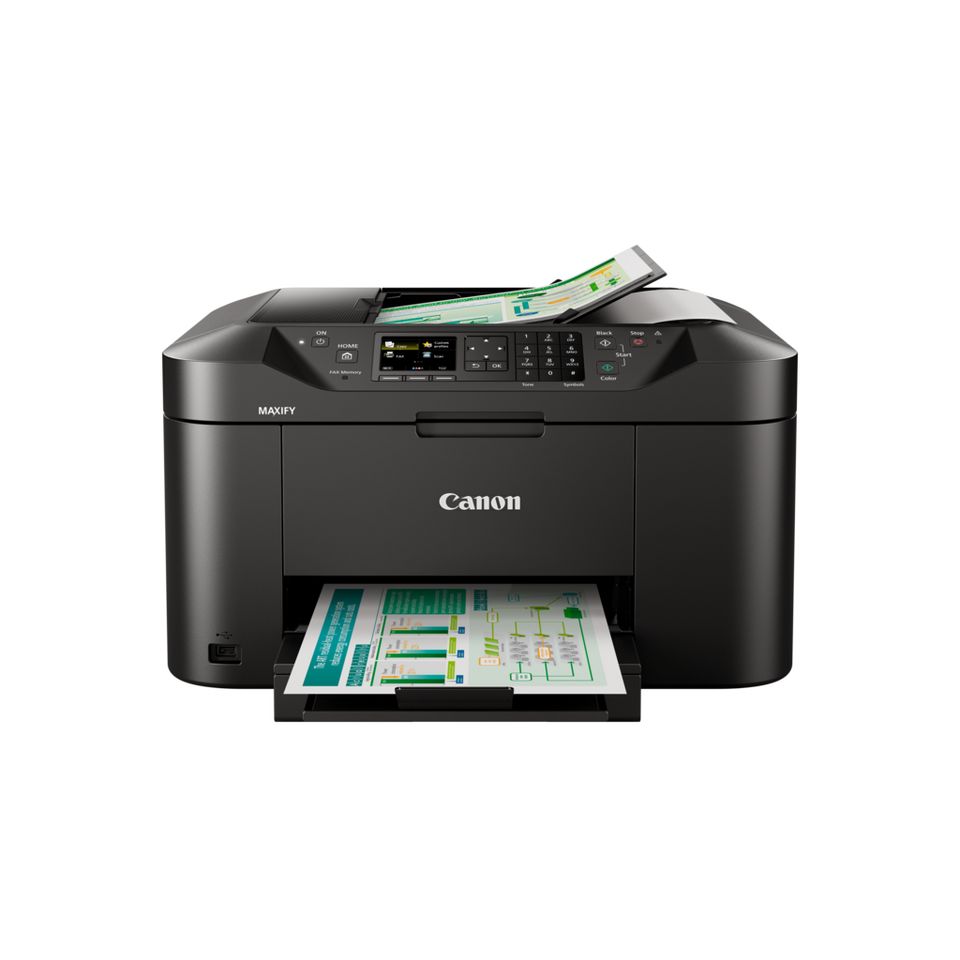 Canon MAXIFY MB2140 Wi-Fi | Inkjet Business Printer Color | Document Feeder All-in-One