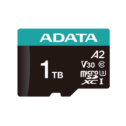 ADATA Premier Pro Memory Card SD 6.0 with Adapter - 1TB - microSDXC UHS-I