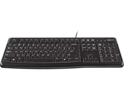 Logitech MK120 Wired Keyboard and Mouse Combo - Arabic