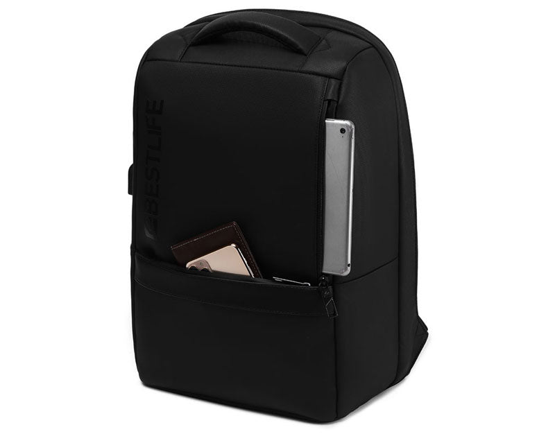 BESTLIFE Neoton 3.0 Travelsafe Backpack | 15.6″ Laptop | Anti-Theft Design | USB Charging | Water-Resistant | Ergonomic Comfort
