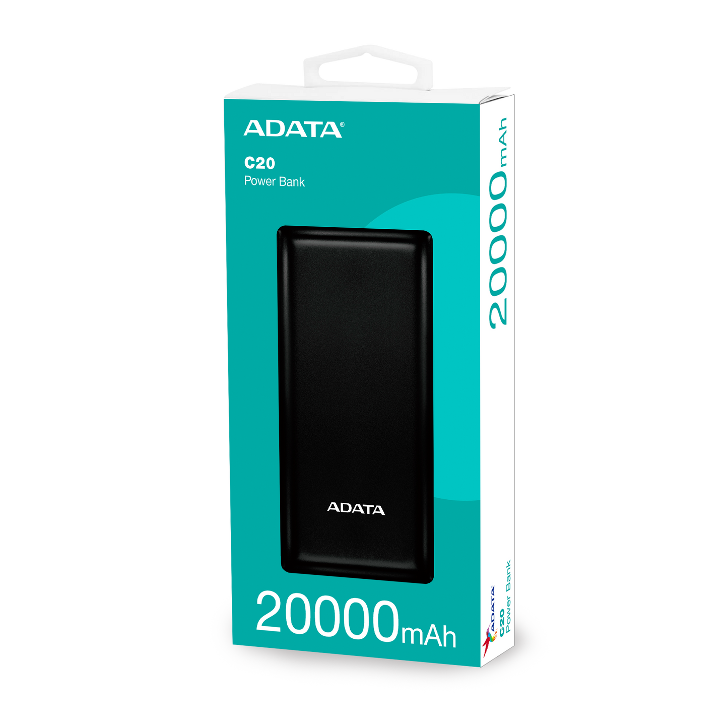 ADATA C20 Power Bank 20000 mAh Robust Power for 3-Device Charging