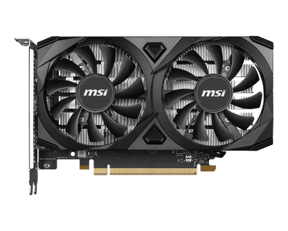 MSI GeForce RTX 3050 VENTUS 2X E 6G OC Graphics Card | NVIDIA RTX 3050 | 6GB GDDR6 | PCIe 4.0 x8 | Dual Fan Cooling | HDMI 2.1 | DisplayPort | 4K Support | Ampere Architecture