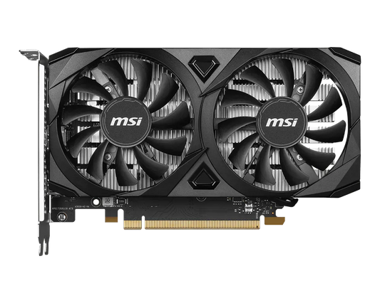 MSI GeForce RTX 3050 VENTUS 2X E 6G OC Graphics Card | NVIDIA RTX 3050 | 6GB GDDR6 | PCIe 4.0 x8 | Dual Fan Cooling | HDMI 2.1 | DisplayPort | 4K Support | Ampere Architecture
