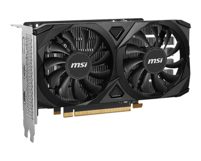 MSI GeForce RTX 3050 VENTUS 2X E 6G OC Graphics Card | NVIDIA RTX 3050 | 6GB GDDR6 | PCIe 4.0 x8 | Dual Fan Cooling | HDMI 2.1 | DisplayPort | 4K Support | Ampere Architecture