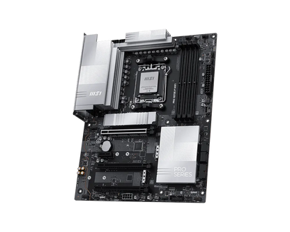 MSI PRO X870E-P WIFI Motherboard | AMD X870E | AM5 | DDR5 8200+ MHz (OC) | PCIe 5.0 | USB4 40Gbps | Wi-Fi 7 | 5G LAN | Triple M.2 | ATX