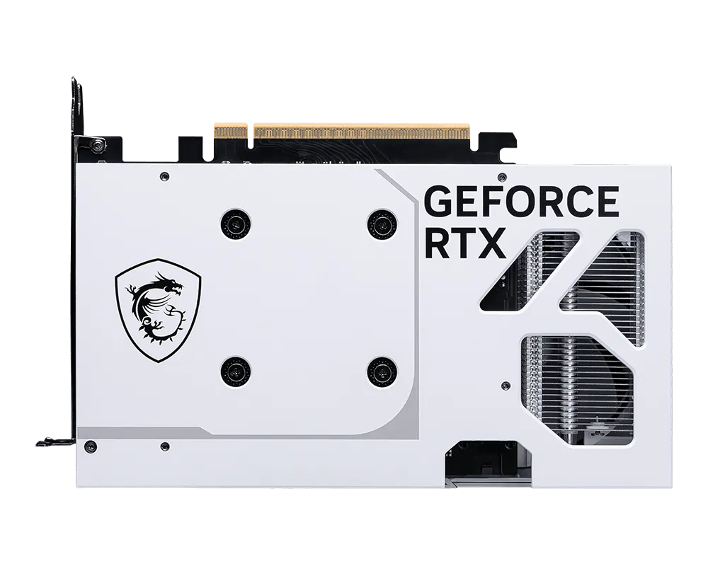 MSI GeForce RTX 5060 8GB VENTUS 2X WHITE Graphics Card | GDDR7 | 28Gbps | 128-bit | Dual Fan Cooling | PCIe 5.0 | HDMI 2.1b | DisplayPort 2.1 | DLSS 4 | Ray Tracing | White Edition