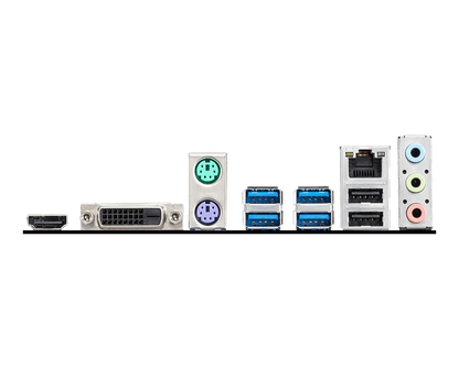 MSI B550M-A PRO Motherboard | AMD B550 | AM4 | DDR4 4600+ MHz (OC) | PCIe 4.0 x16 | Gen4 M.2 | HDMI | DVI-D | Gigabit LAN | Micro-ATX