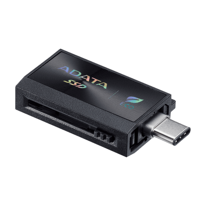 ADATA SC730 External SSD USB 3.2 Gen2 600MB/s Dual Connector USB-C USB-A 50% Recycled - 1TB