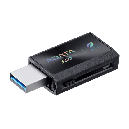 ADATA SC730 External SSD USB 3.2 Gen2 600MB/s Dual Connector USB-C USB-A 50% Recycled - 1TB