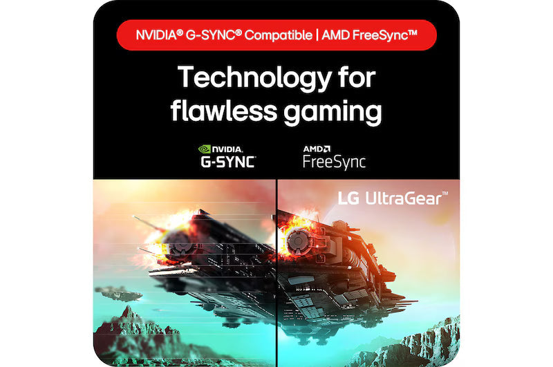 LG UltraGear 24GS60F-B 24″ Gaming Monitor – Full HD IPS 180Hz Refresh, 1ms Response, NVIDIA G-SYNC® Compatible & AMD FreeSync™, HDR10, HDMI & DisplayPort