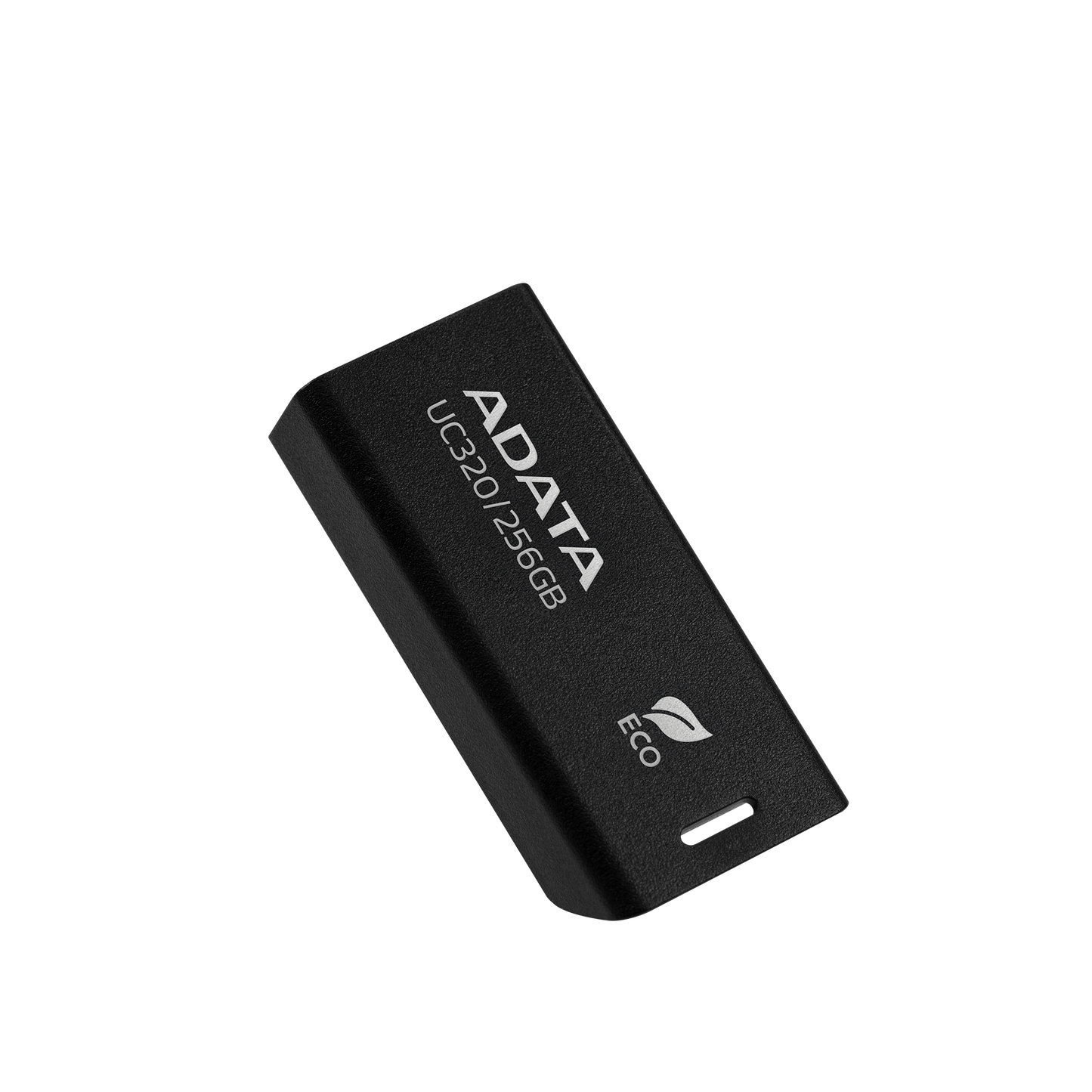 DATA UC320 USB 3.2 Gen1 Flash Drive 85% PCR Plastic Eco-Friendly Capless Sliding Connector - 256GB