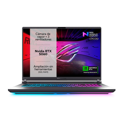 ASUS ROG Strix G18 G815LM-S8090 | Intel Core Ultra 9-275HX | RAM 32GB | 1TB SSD | NVIDIA RTX 5060 8GB | 18.0 FHD+ WUXGA 144Hz | Volt Green