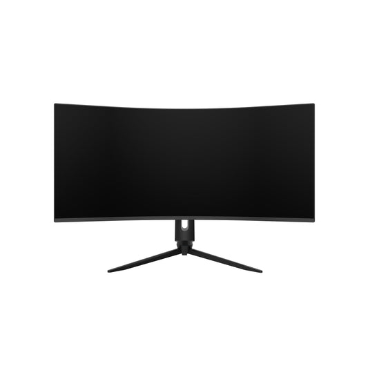 Avetron 34" Curved Ultrawide Gaming Monitor 3440x1440 VA Panel | 180Hz | 1ms | 1500R Curve | 95% DCI-P3 | HDR | FreeSync & G-Sync Compatible | USB-A | VESA Mount